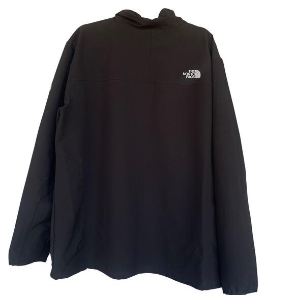 The North Face WindWall Softshell Jacket Mens 2XL Black Windproof NF0A3LGV - Picture 2 of 13